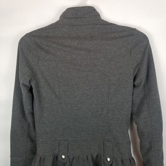 TWENTYONE Gray Jacket with Balloon Hem. Size S - Picture 7 of 12